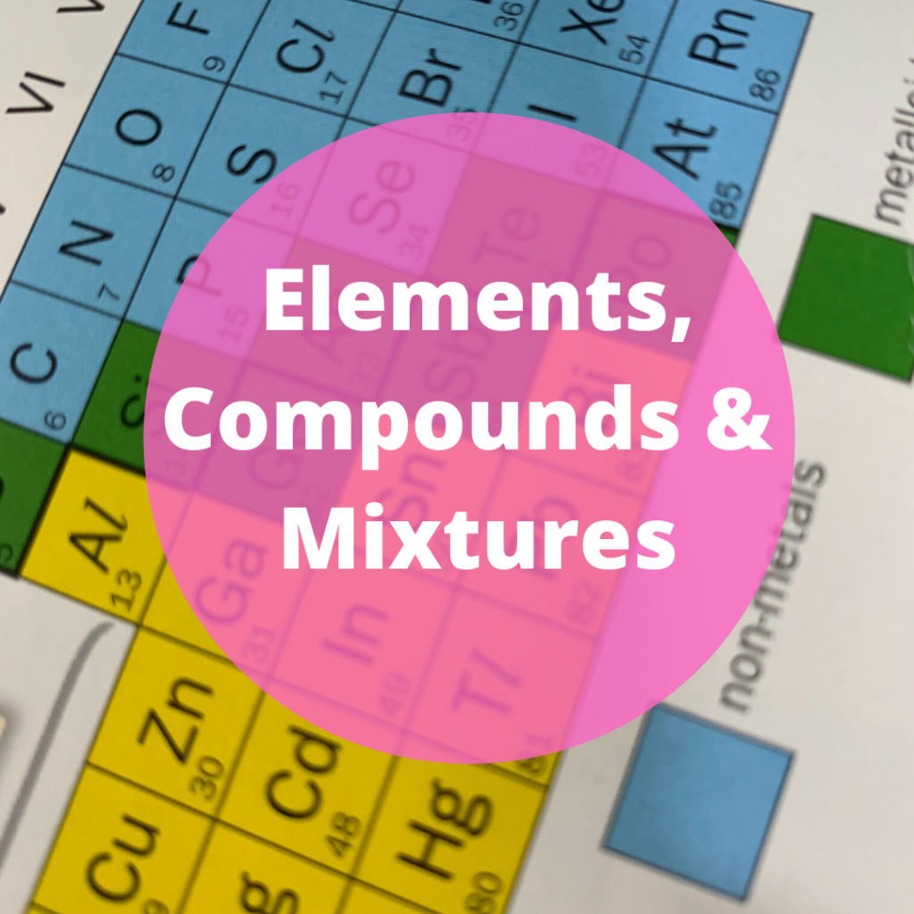 CHE1: ELEMENTS, COMPOUNDS AND MIXTURES 1