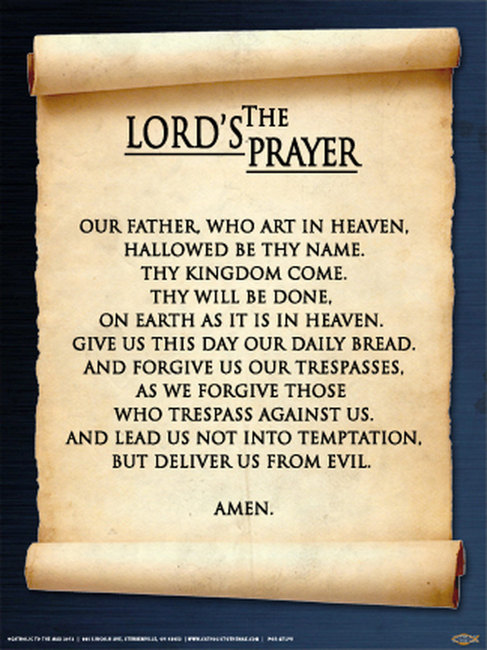 The lord's prayer