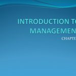 Introduction to Management