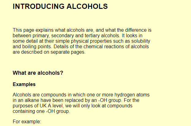 Introduction Of A Primary Alcohol