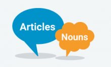 Articles and nouns English grammar