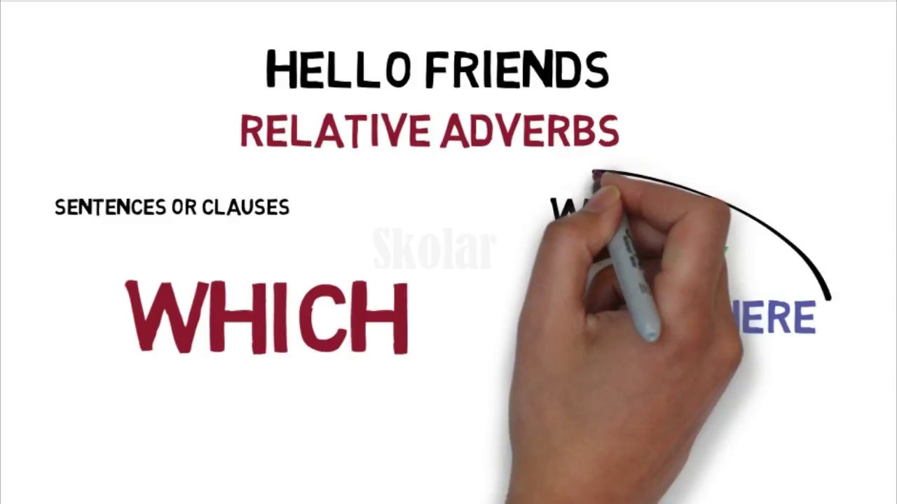 English grammar relative adverbs