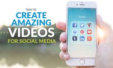 Shoot videos for social media