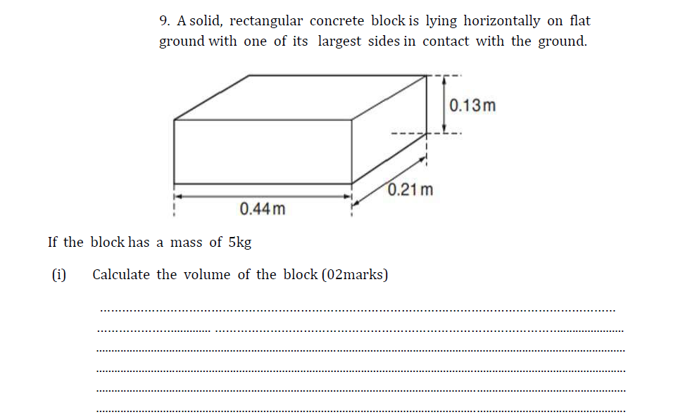 NO 9 (i) 1