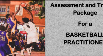 DIT-ASSESSMENT AND TRAINING PACKAGE FOR A BASKETBALL PRACTITIONER