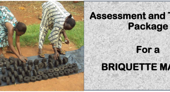 BRIQUETTE MAKER – Directorate of Industrial Training