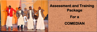 DIT-ASSESSMENT AND TRAINING PACKAGE FOR A COMEDIAN 4