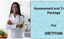 DIT-ASSESSMENT AND TRAINING PACKAGE FOR DIETITIAN