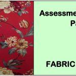 DIT-ASSESSMENT AND TRAINING PACKAGE FOR A FABRIC DECORATOR