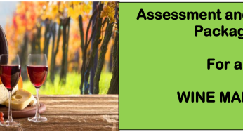 DIT-ASSESSMENT AND TRAINING PACKAGE FOR A WINE MAKER