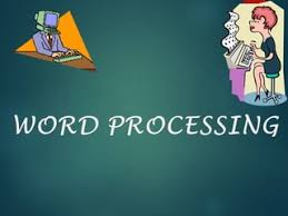 Word processing 1 1