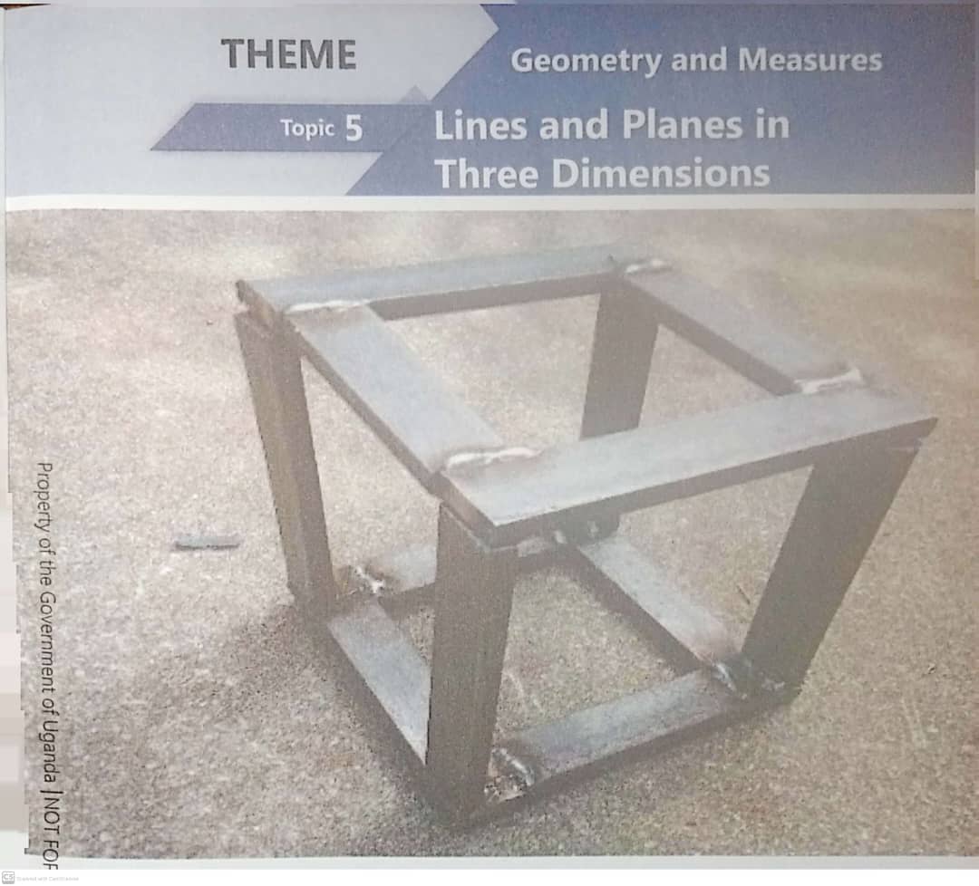 Topic 5 Lines and Planes in Three Dimensions