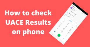 How To Check 2023 UACE Results on Phone 5